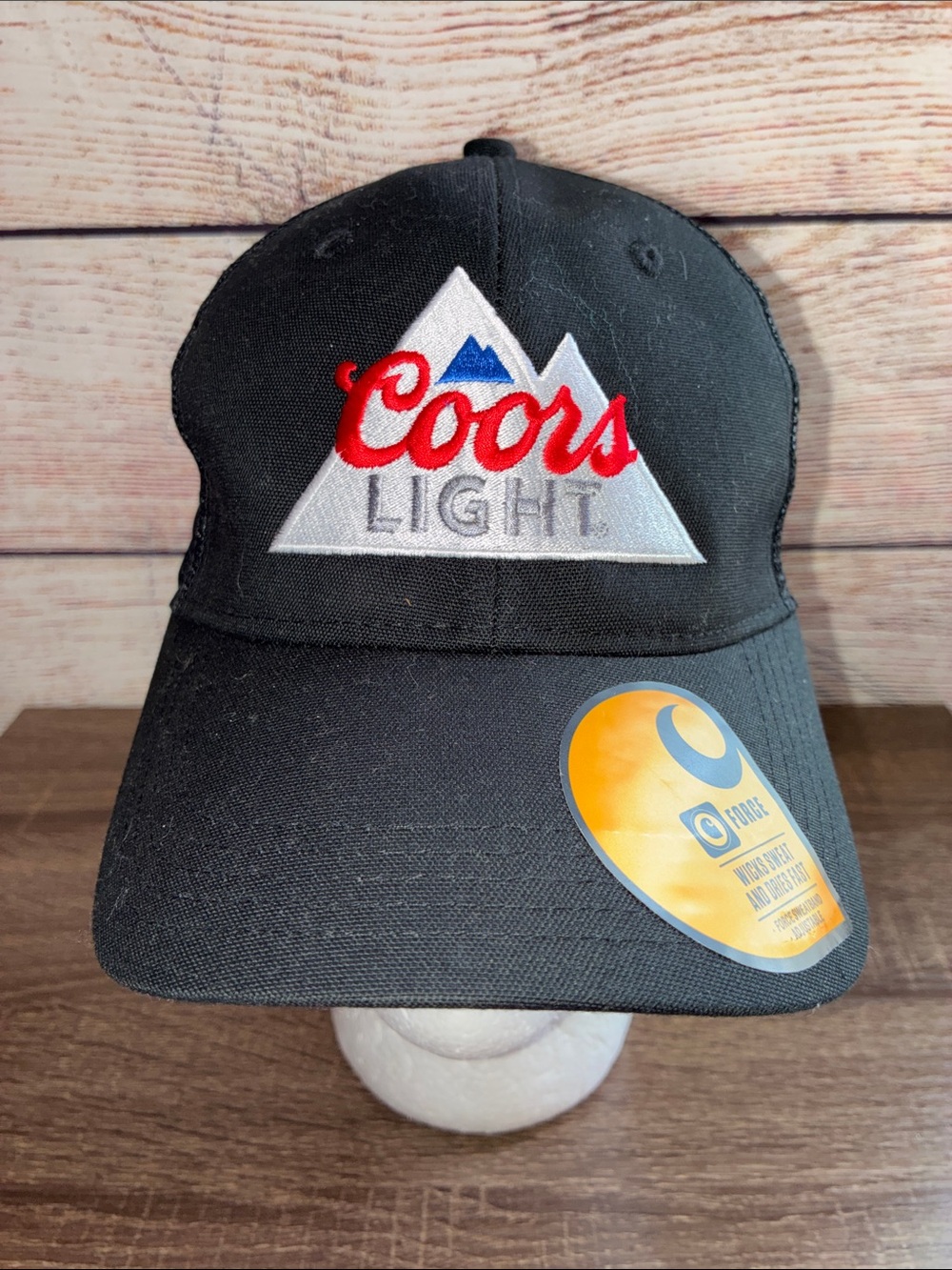 NWT Carhartt Coors Light Black Baseball Cap